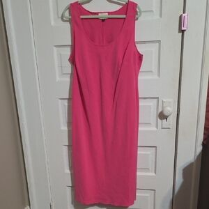 Universal Thread Vibrant Pink Midi Dress